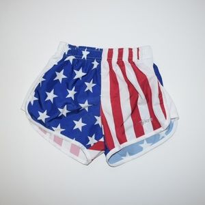 American Flag Youth Shorts